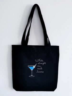 White straight cis male tears - Tote bag